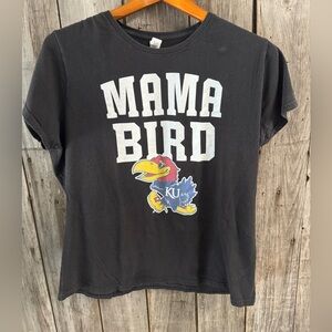 KANSAS JAYHAWKS MamaBird Tee - size XL